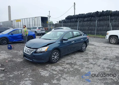 2014 Nissan Sentra Sv from USA, damaged, VIN 3N1AB7AP9EY293481